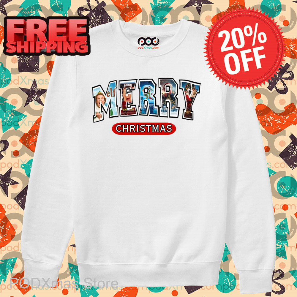 Merry Christmas Movie Signature 2024 Shirt