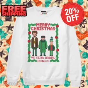 Merry Christmas Ya Filthy Animal Home Alone Shirt