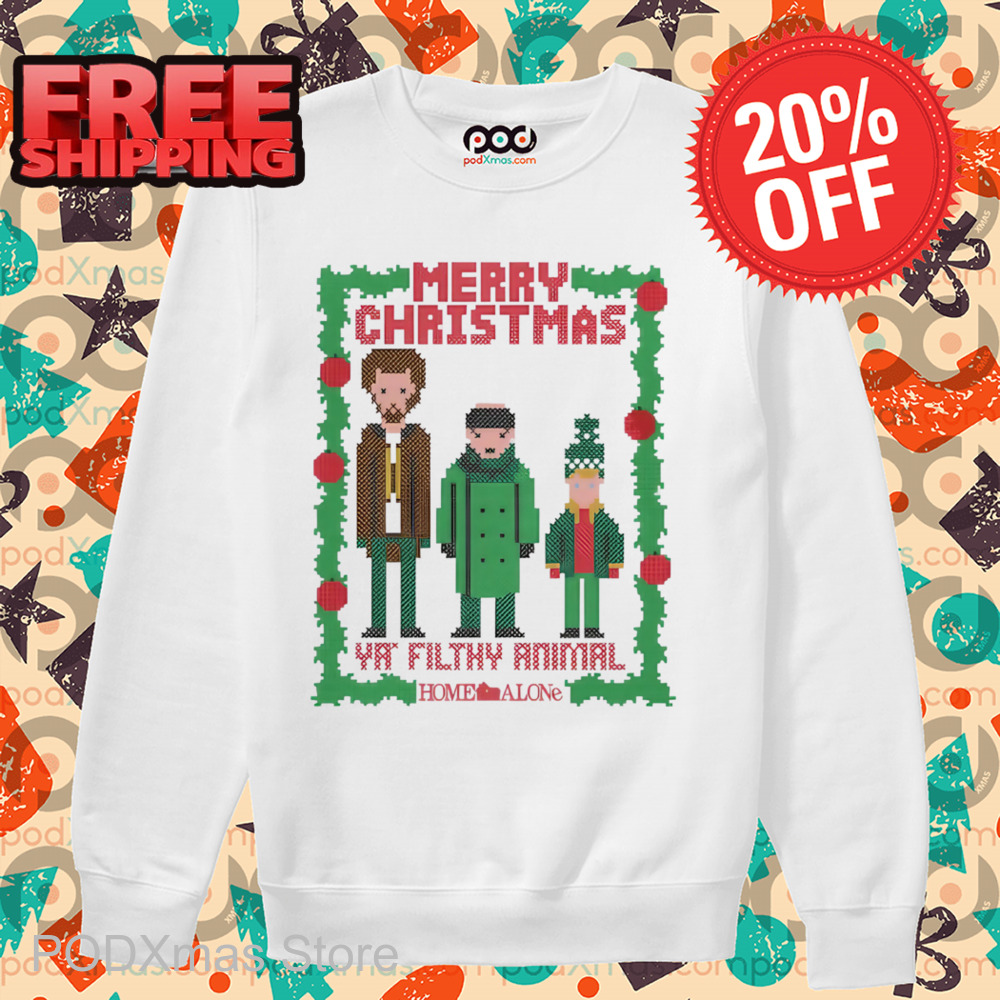 Merry Christmas Ya Filthy Animal Home Alone Shirt