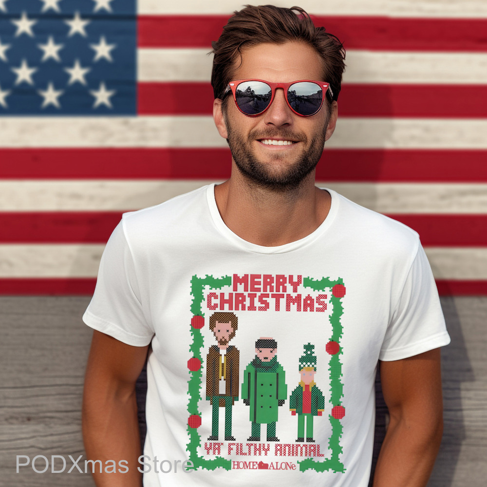 Merry Christmas Ya Filthy Animal Home Alone Shirt