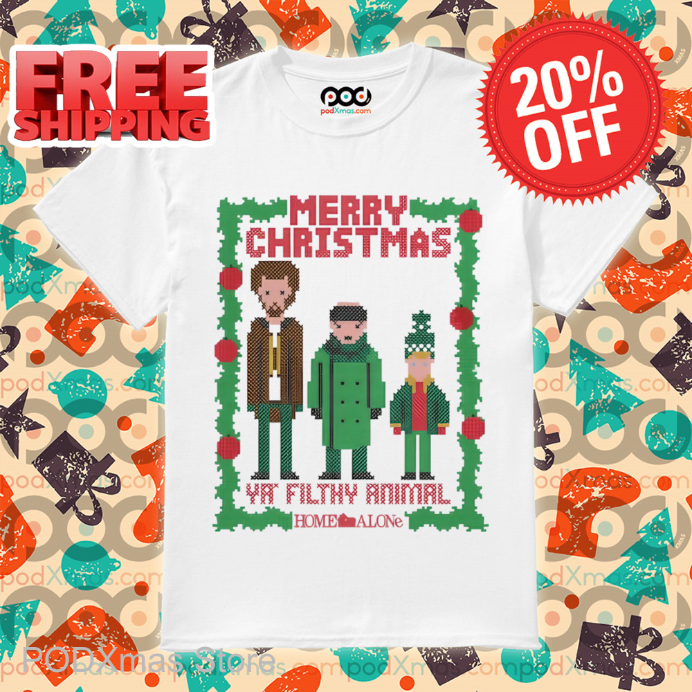 Merry Christmas Ya Filthy Animal Home Alone Shirt