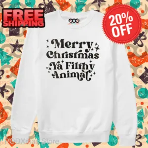 Merry Christmas Ya' Filthy Animal Shirt