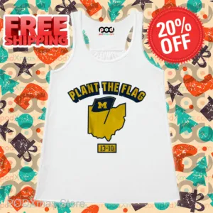 Michigan Wolverines Plant The Flag 2024 Shirt
