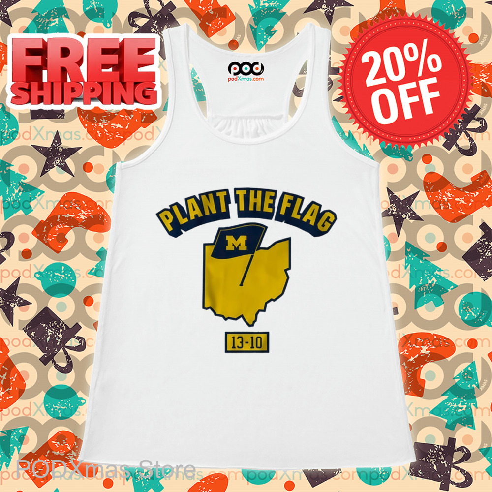 Michigan Wolverines Plant The Flag 2024 Shirt