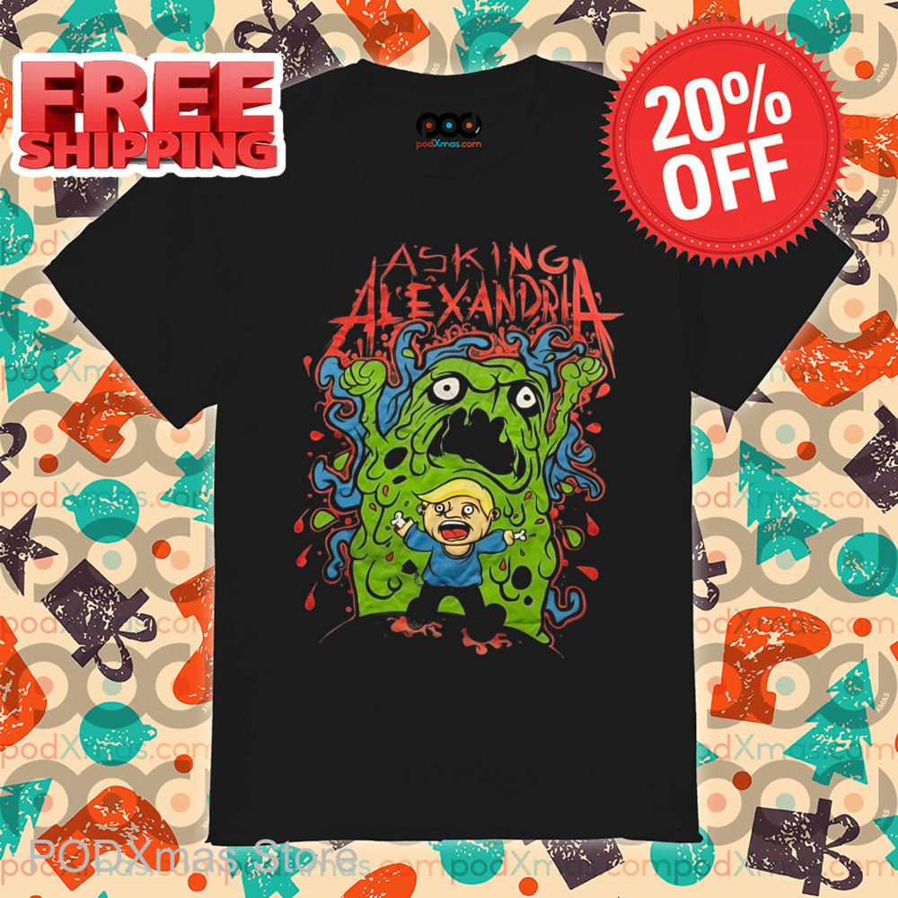 Monster Asking Alexandria Graphic Shirt