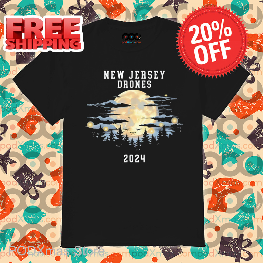 Moon New Jersey Drones 2024 Shirt