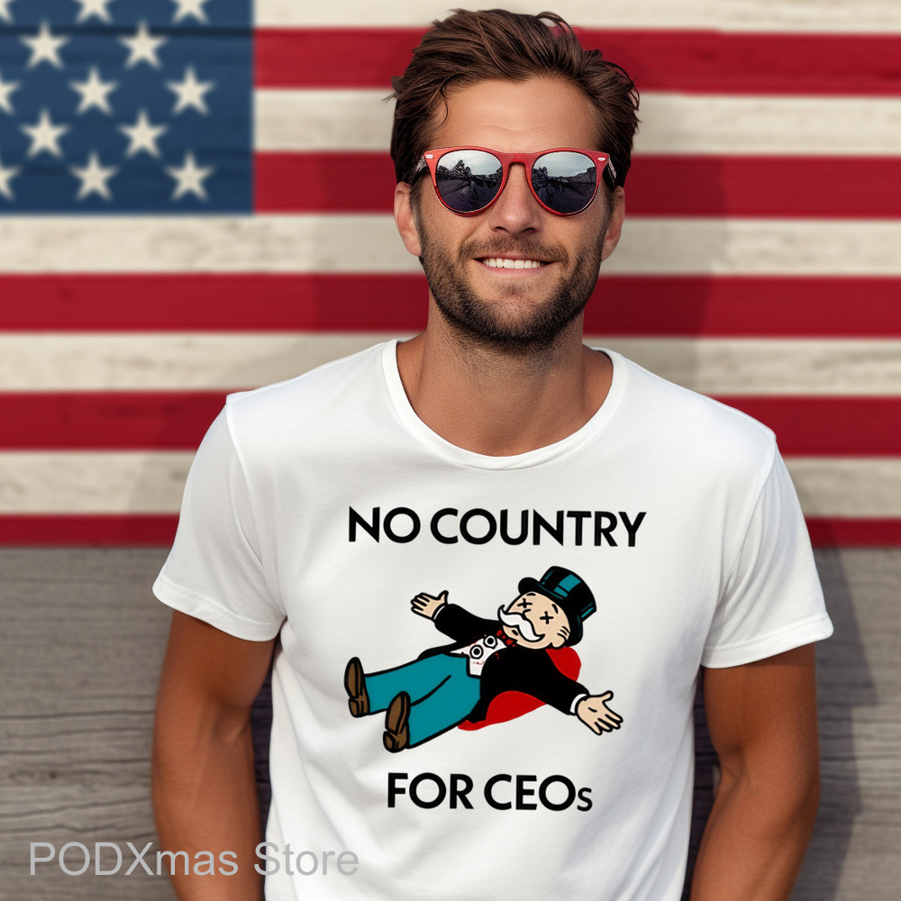 Mr. Monopoly No Country For CEOs Shirt