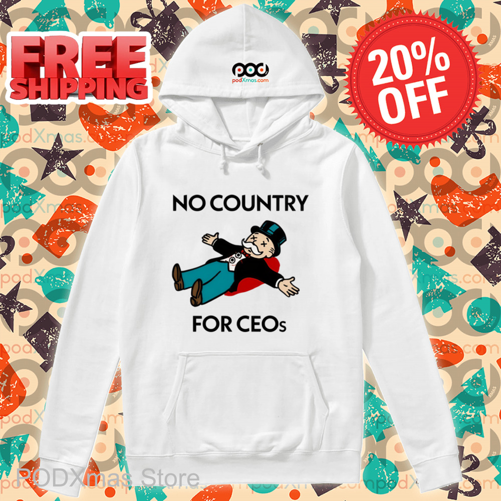 Mr. Monopoly No Country For CEOs Shirt