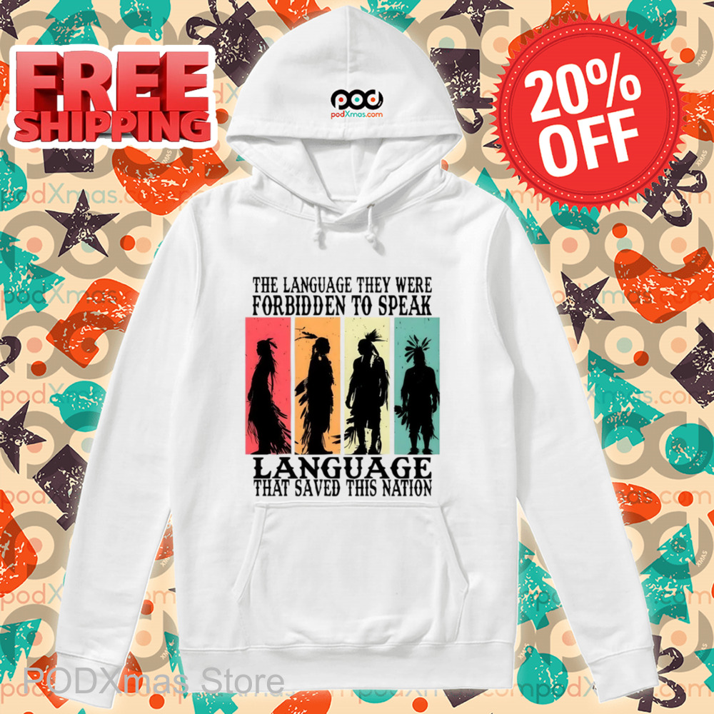 Native The Language They Were Forbidden To Speak Vintage Shirt