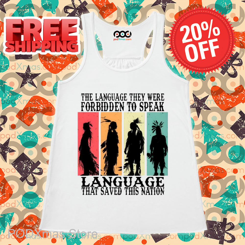 Native The Language They Were Forbidden To Speak Vintage Shirt