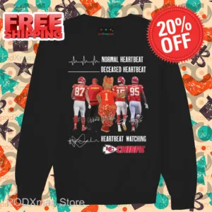 Normal Heartbeat Deceased Heartbeat Kansas City Chiefs Signature Shirt