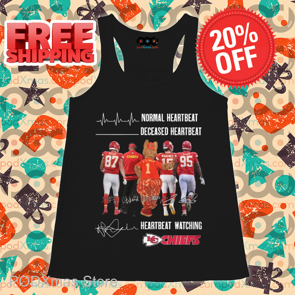 Normal Heartbeat Deceased Heartbeat Kansas City Chiefs Signature Shirt