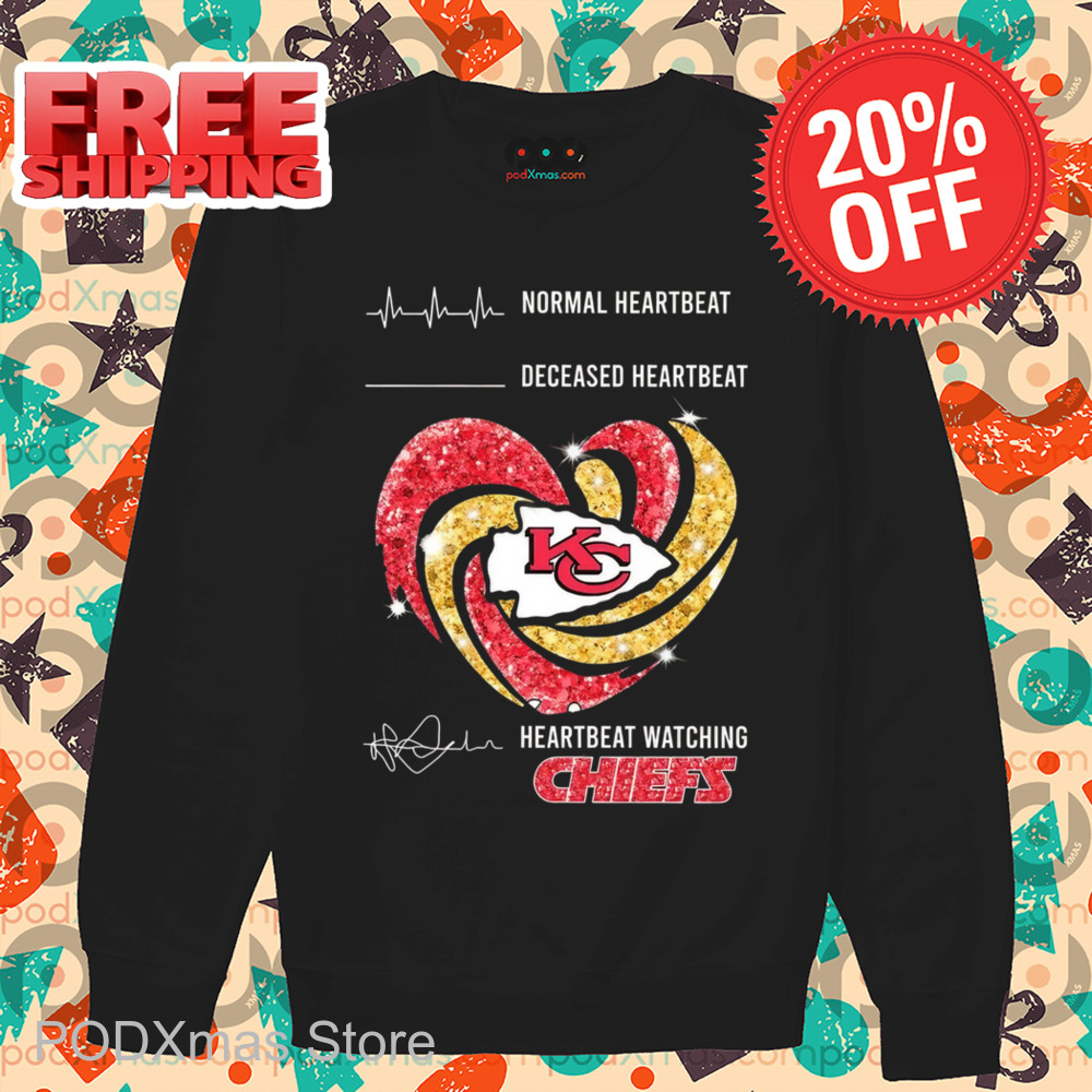 Normal Heartbeat Heartbeat Watching Kansas City Chiefs Shirt