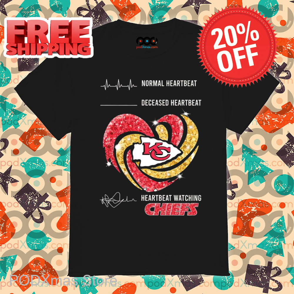 Normal Heartbeat Heartbeat Watching Kansas City Chiefs Shirt