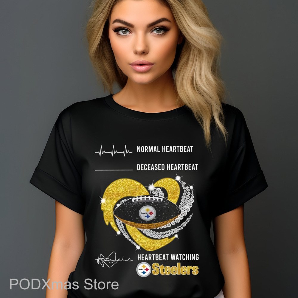 Normal Heartbeat Heartbeat Watching Pittsburgh Steelers Shirt