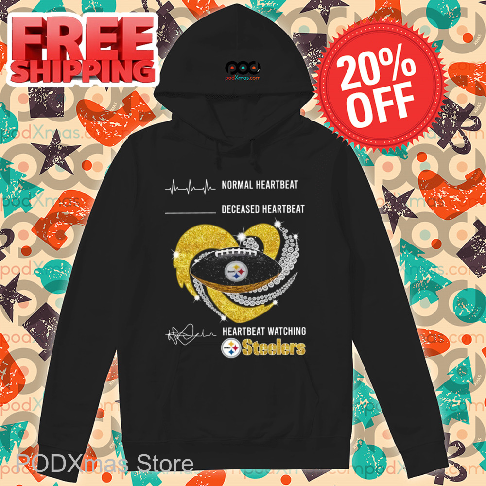 Normal Heartbeat Heartbeat Watching Pittsburgh Steelers Shirt