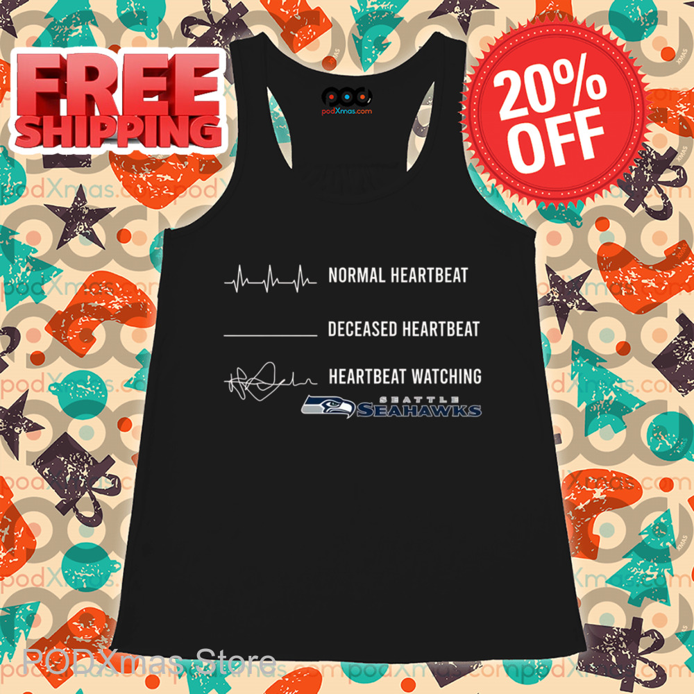 Normal Heartbeat Heartbeat Watching Seattle Seahawks Shirt