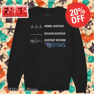 Normal Heartbeat Heartbeat Watching Tennessee Titans Shirt