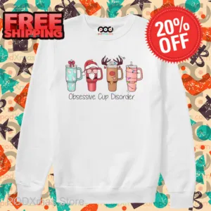 OCD Obsessive Cup Disorder Christmas 2024 Shirt