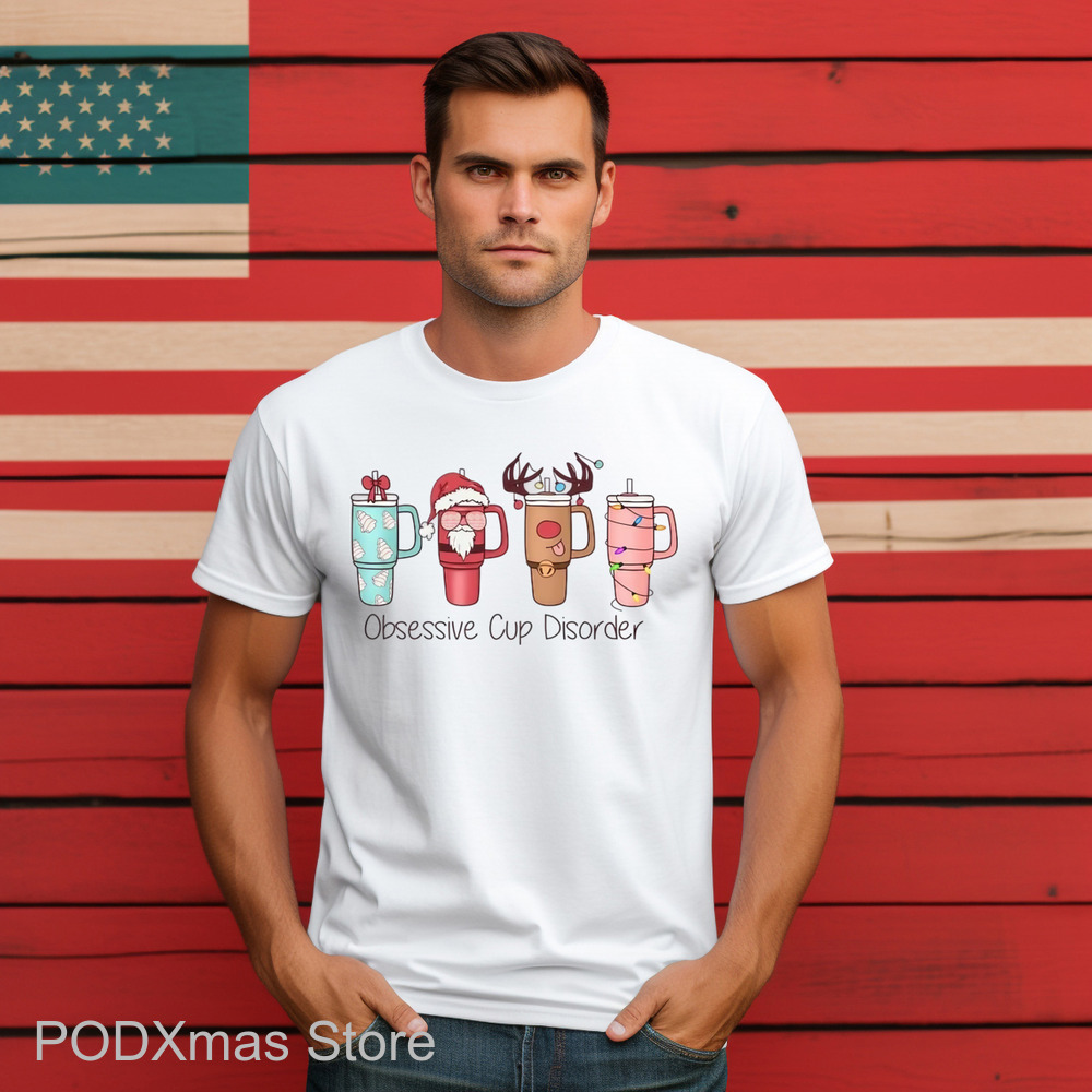 OCD Obsessive Cup Disorder Christmas 2024 Shirt