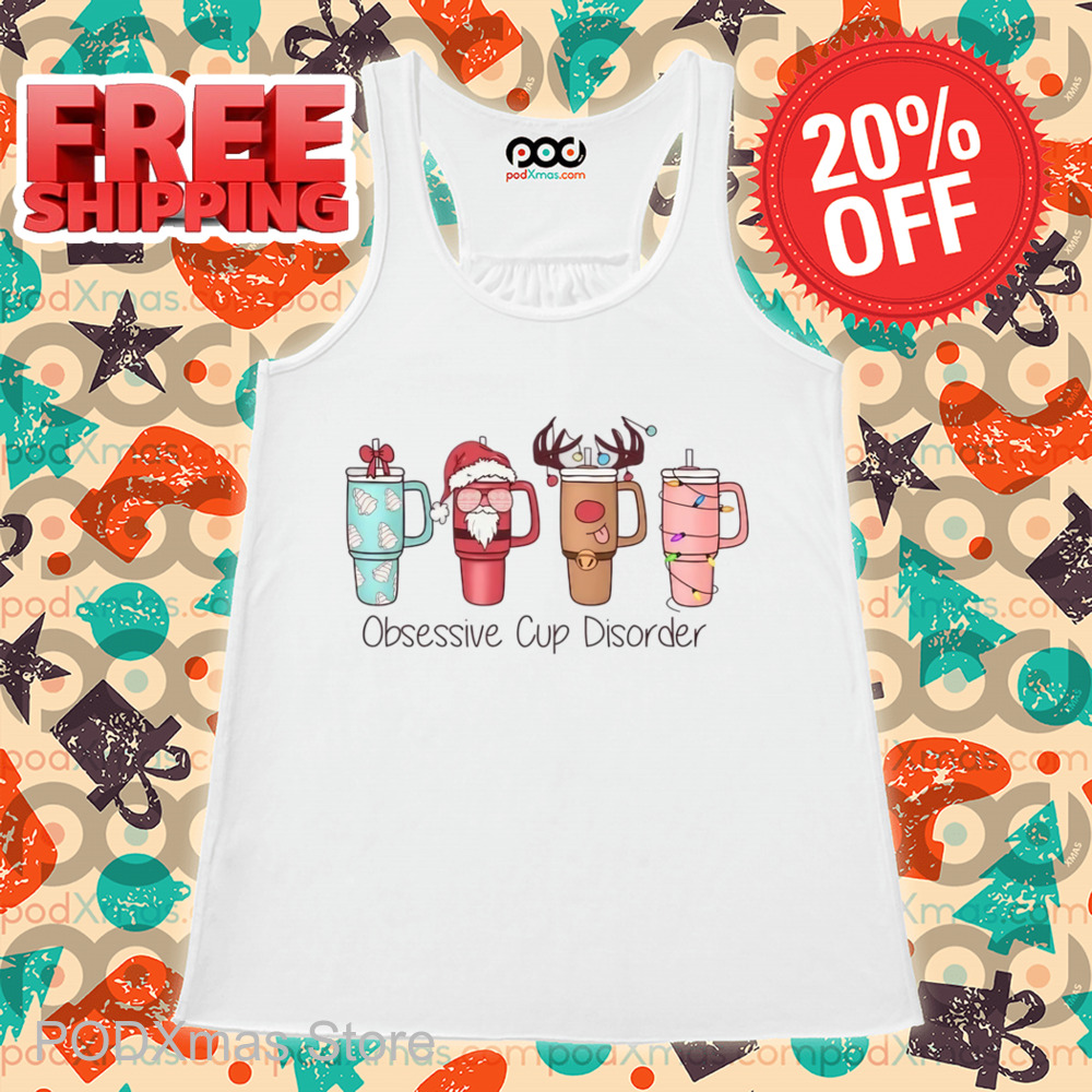OCD Obsessive Cup Disorder Christmas 2024 Shirt