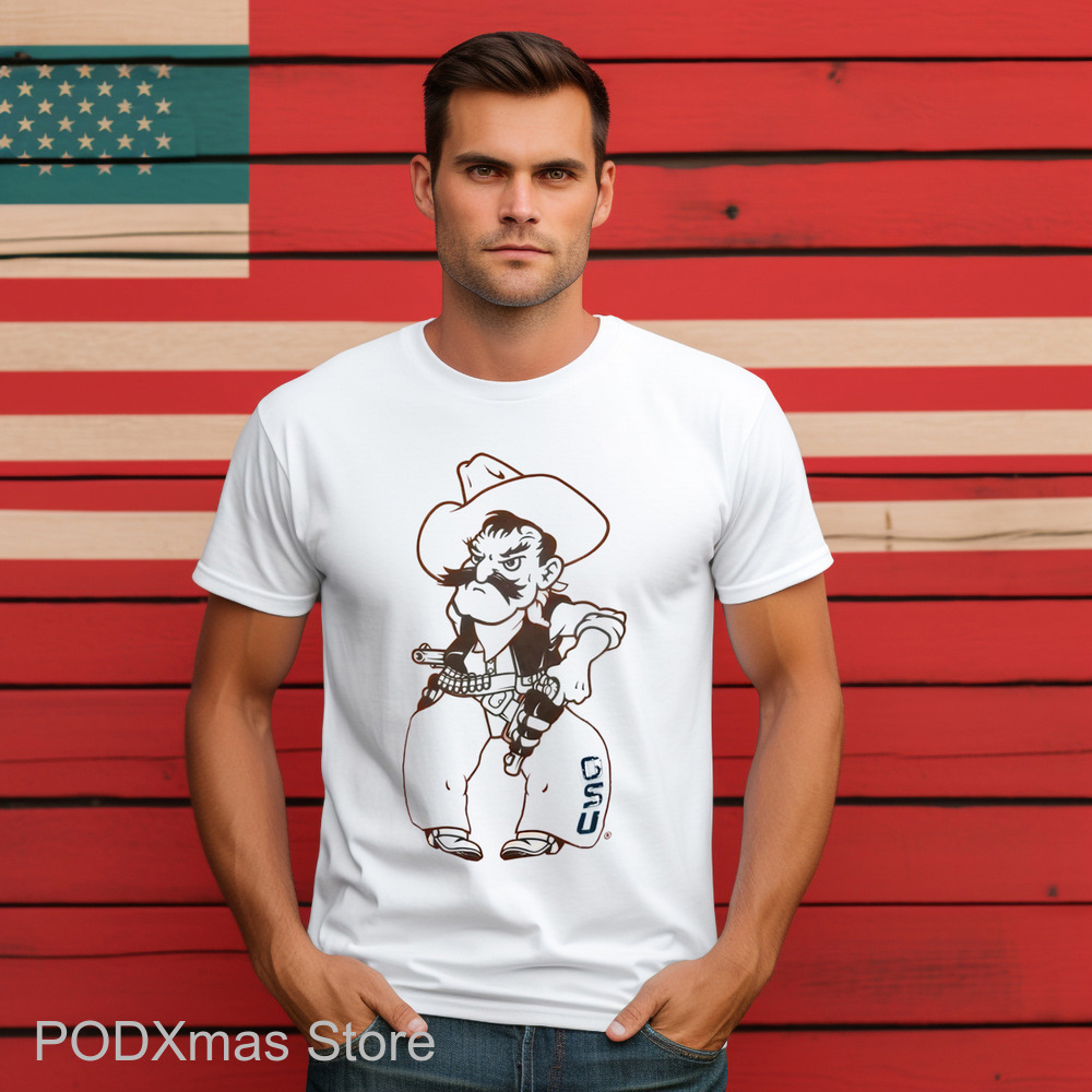 Oklahoma State Cowboys Mascot Decal 2024 Shirt
