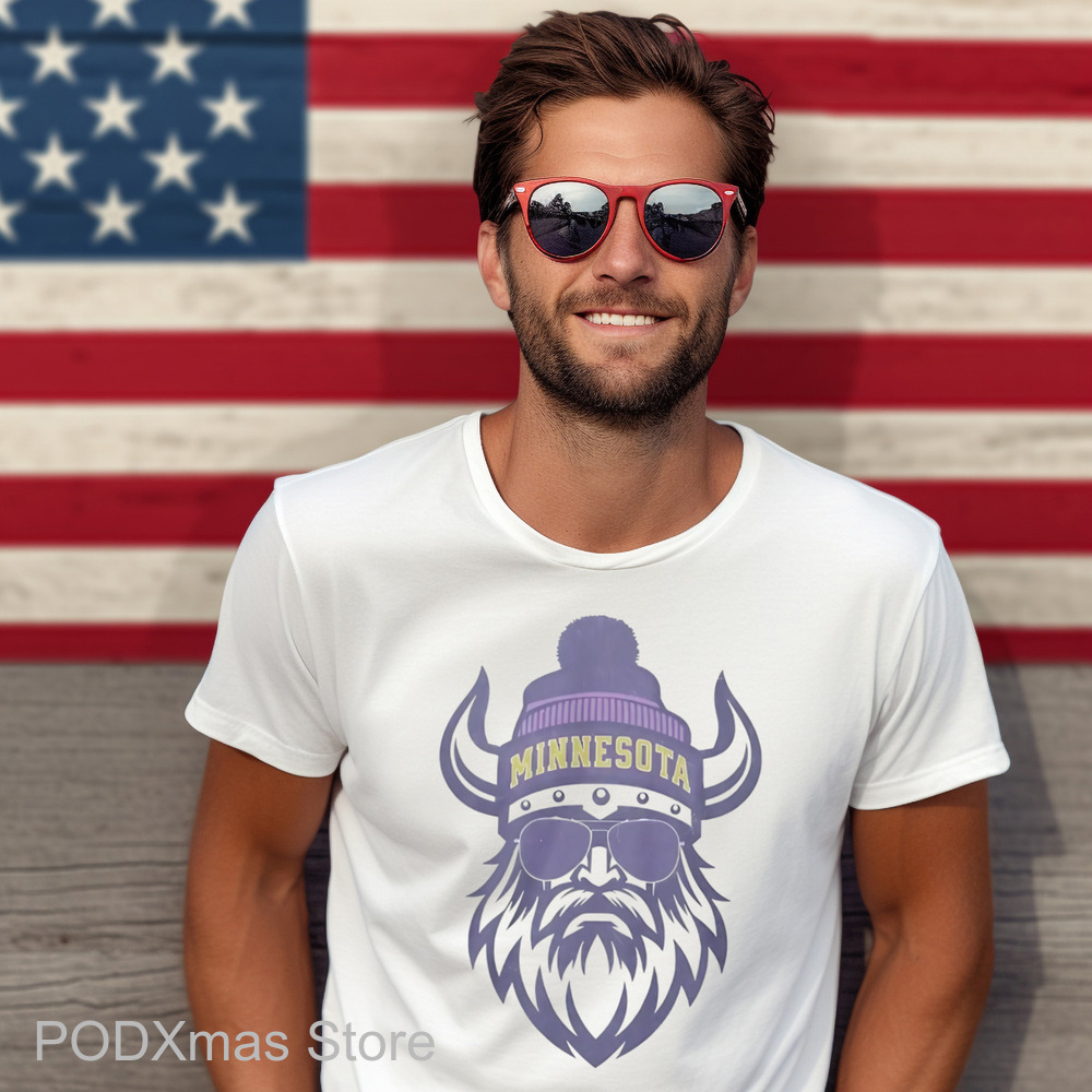 Old Man Minnesota Viking Shirt