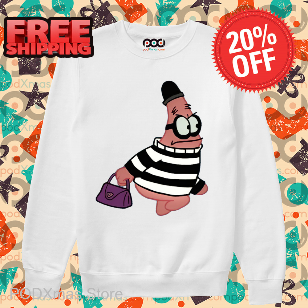 Patrick Star Criminal Robbing Shirt
