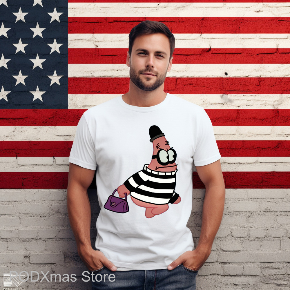 Patrick Star Criminal Robbing Shirt