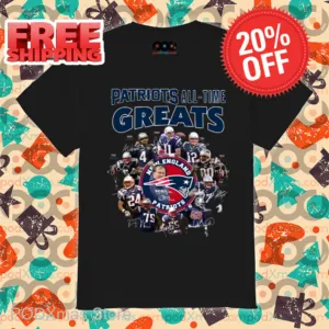 Patriots All Time Greats Player Signature Shirt