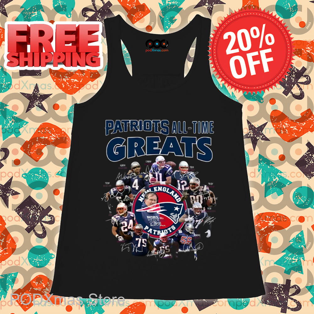 Patriots All Time Greats Player Signature Shirt
