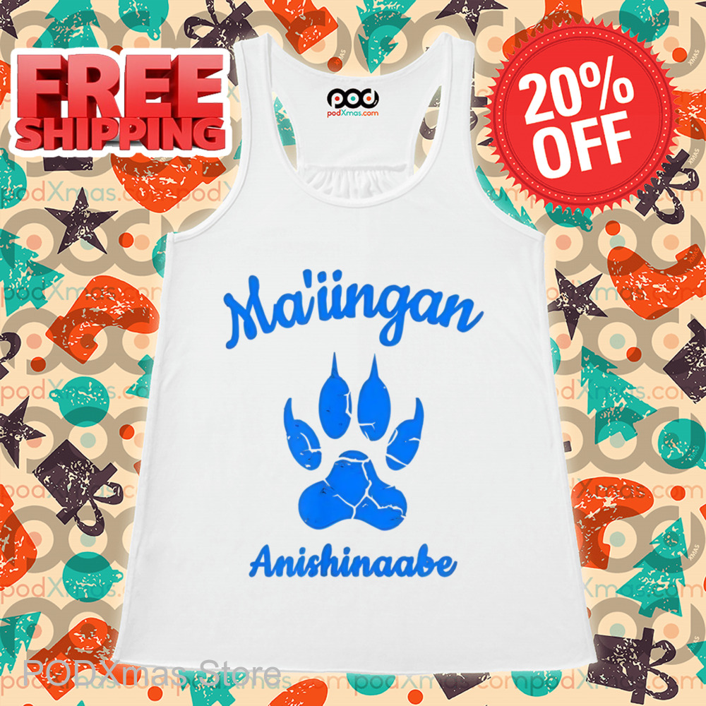 Paws Ma'iingan Anishinaabe Shirt