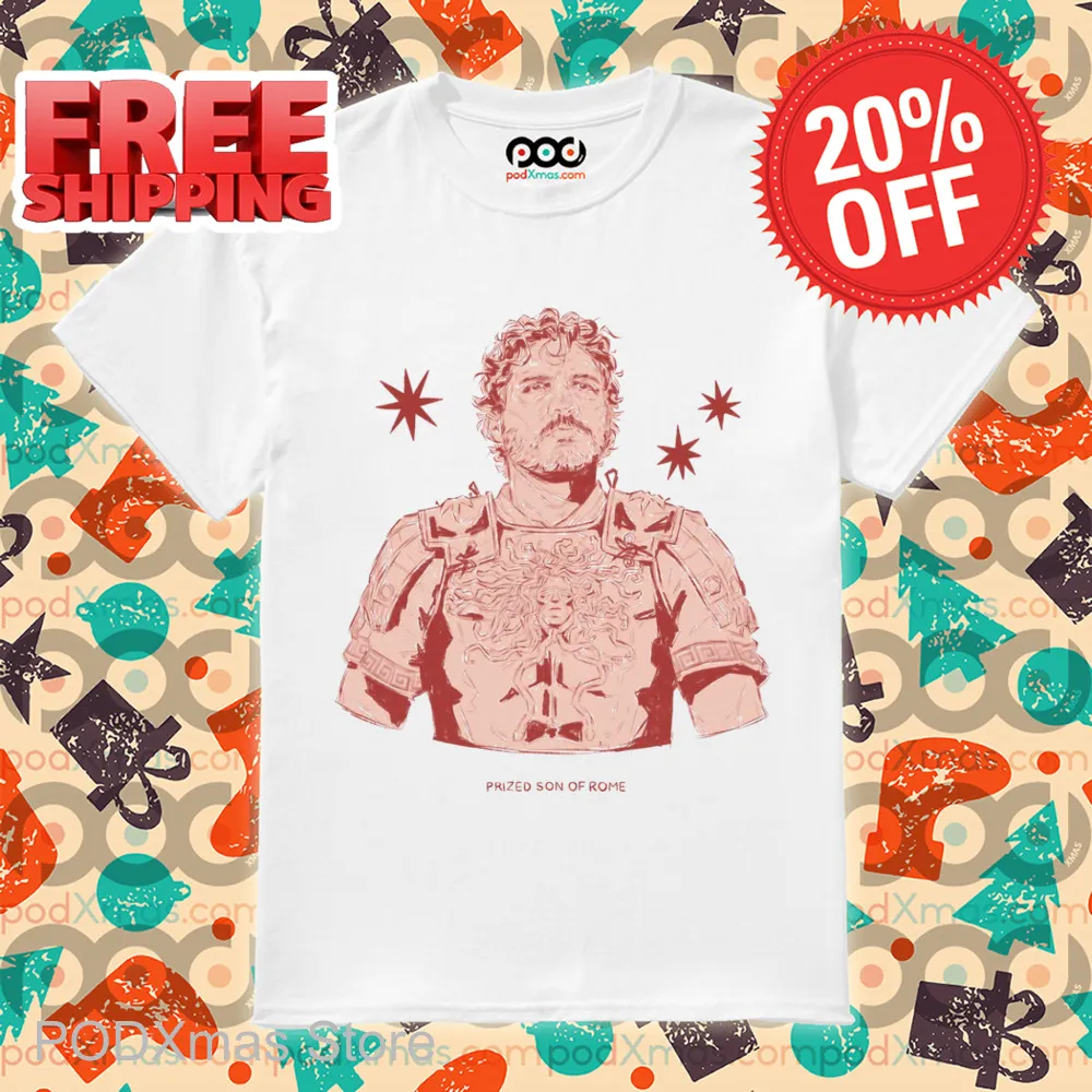 Pedro Pascal Prized Son Of Rome Shirt