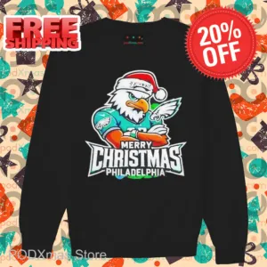 Philadelphia Eagles Merry Christmas 2024 Shirt