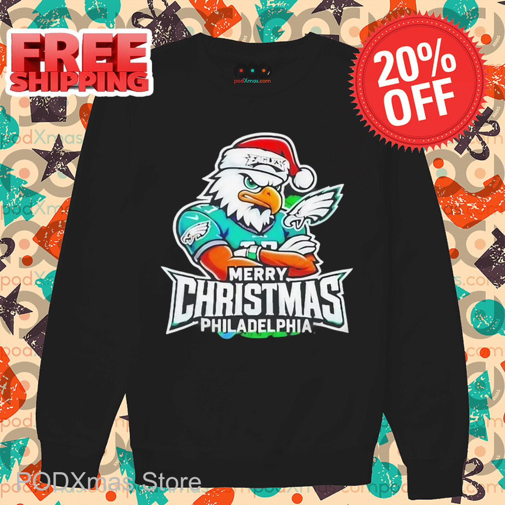 Philadelphia Eagles Merry Christmas 2024 Shirt