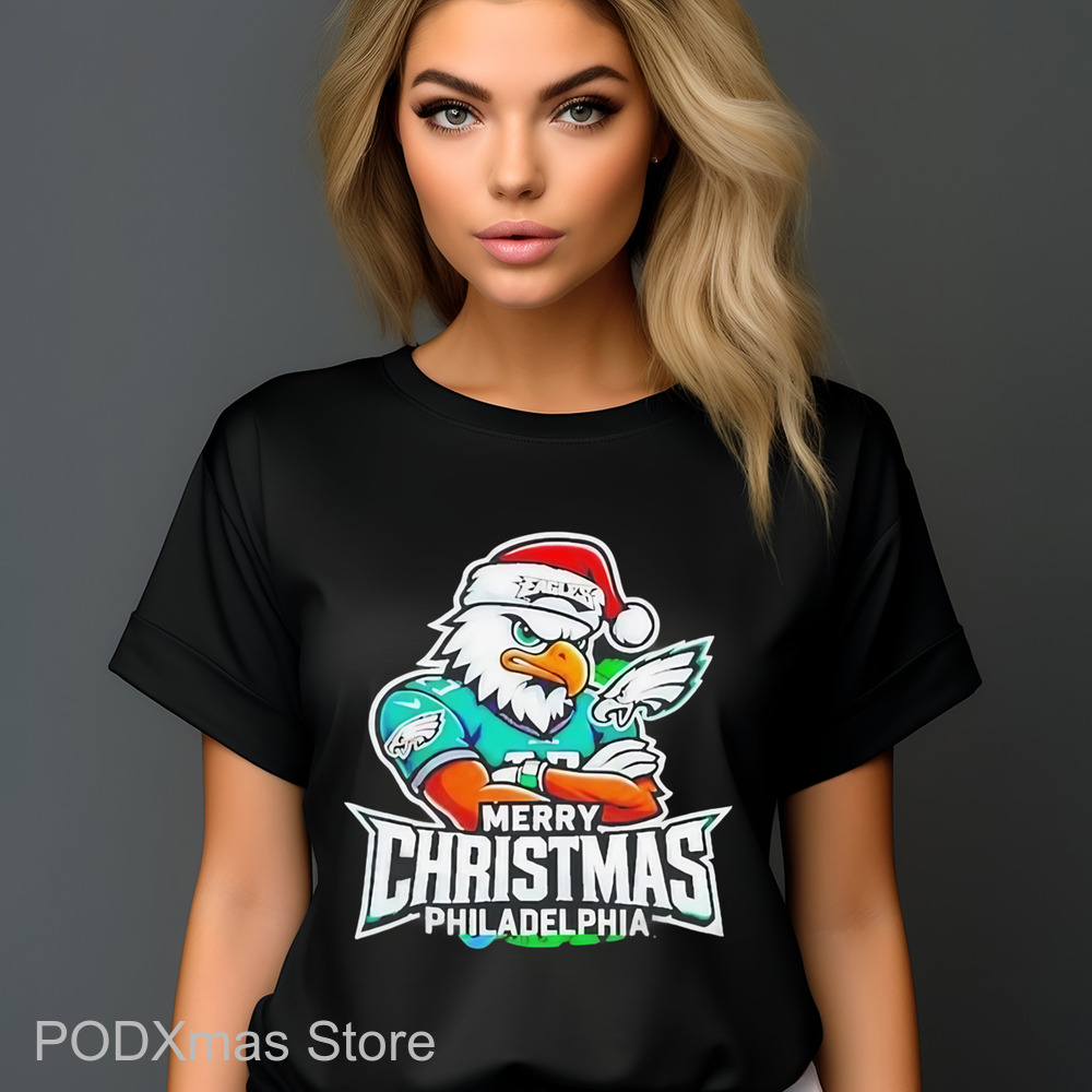 Philadelphia Eagles Merry Christmas 2024 Shirt