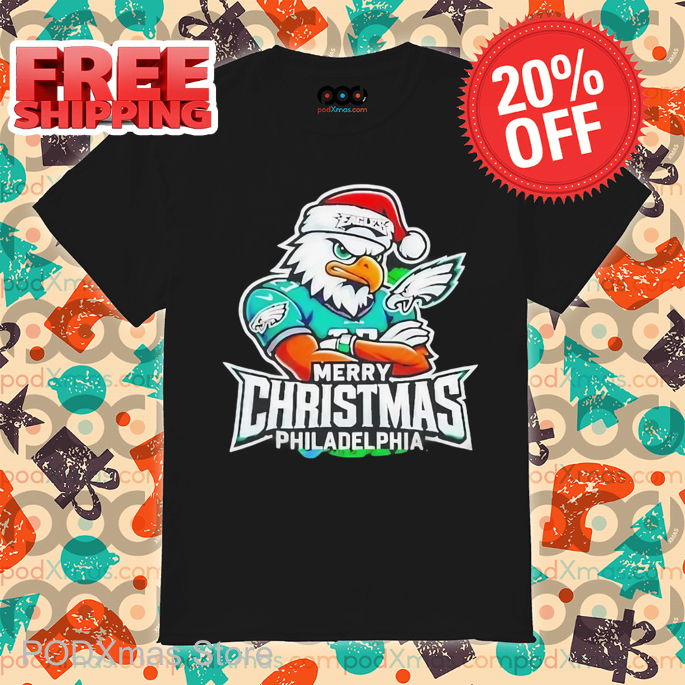 Philadelphia Eagles Merry Christmas 2024 Shirt