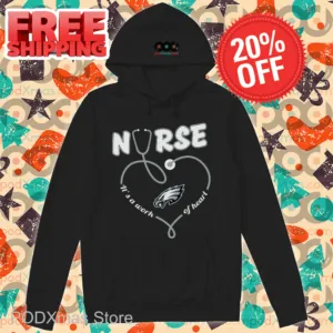 Philadelphia Eagles Nurse It's A Work Of Heart Shirt