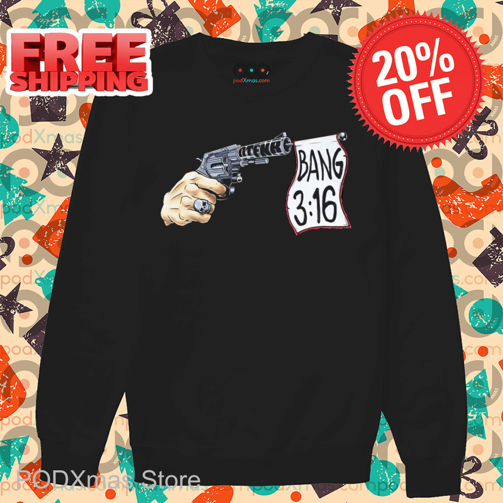 Pistol Flag Bang 3 16 Shirt