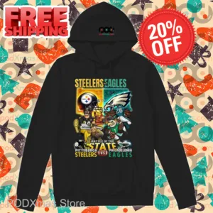 Pittsburgh Steelers Vs Philadelphia Eagles Battle Of The State Shirt