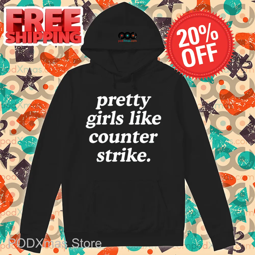 Pretty Girls Like Counter Strike Shirt