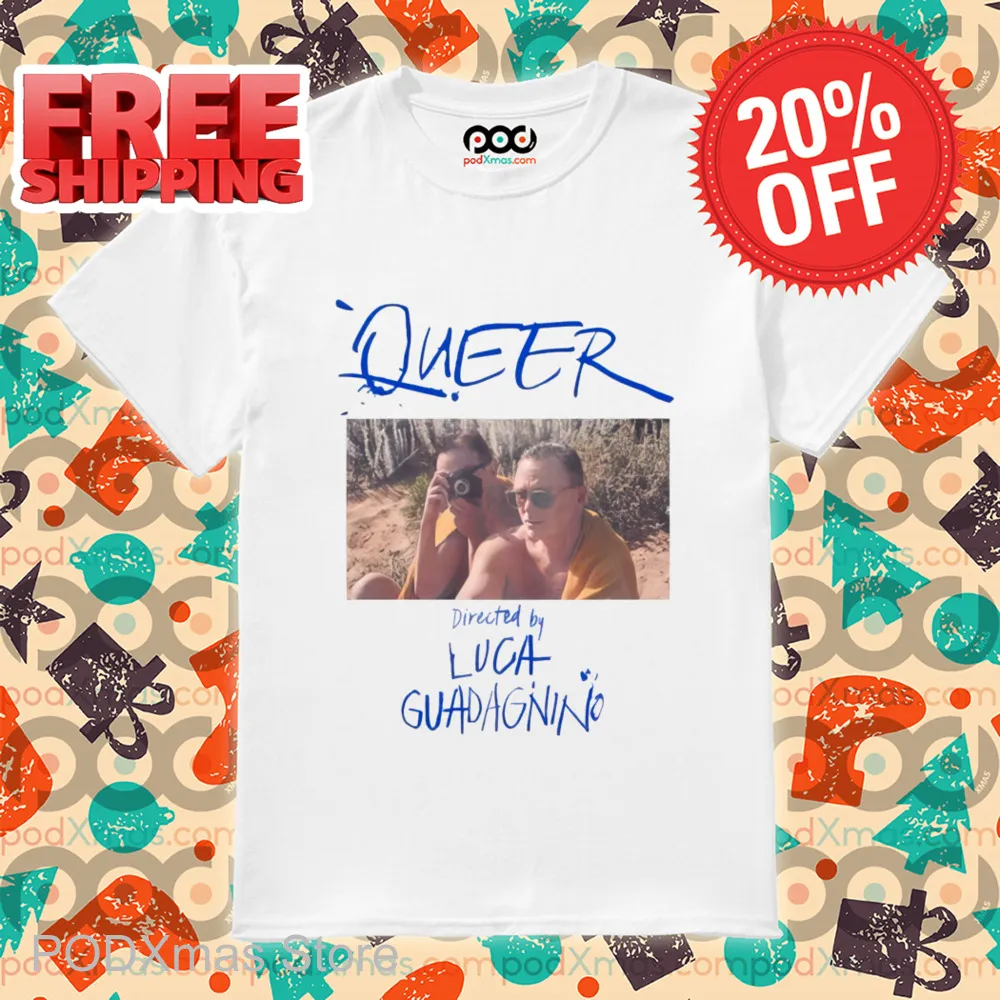 Queer Directed By Luca Guadagnino Photo Shirt-enhance-faceai