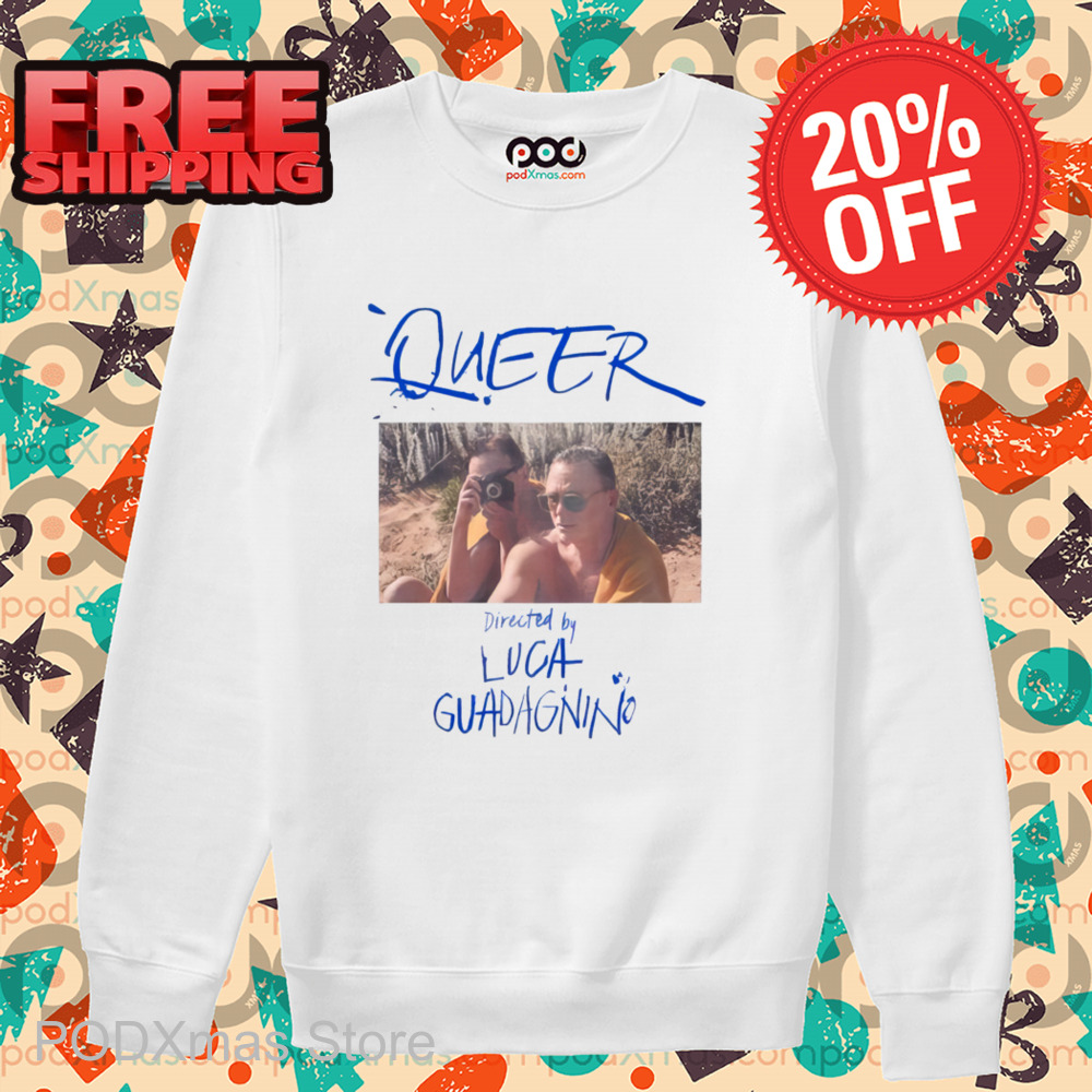 Queer Directed By Luca Guadagnino Photo Shirt-enhance-faceai