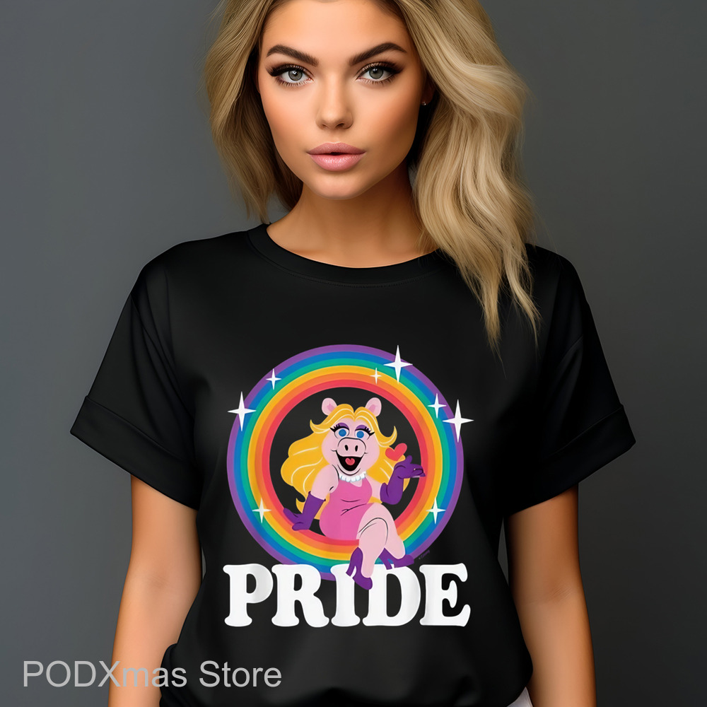Rainbow LGBTQ Miss Piggy Pride Shirt