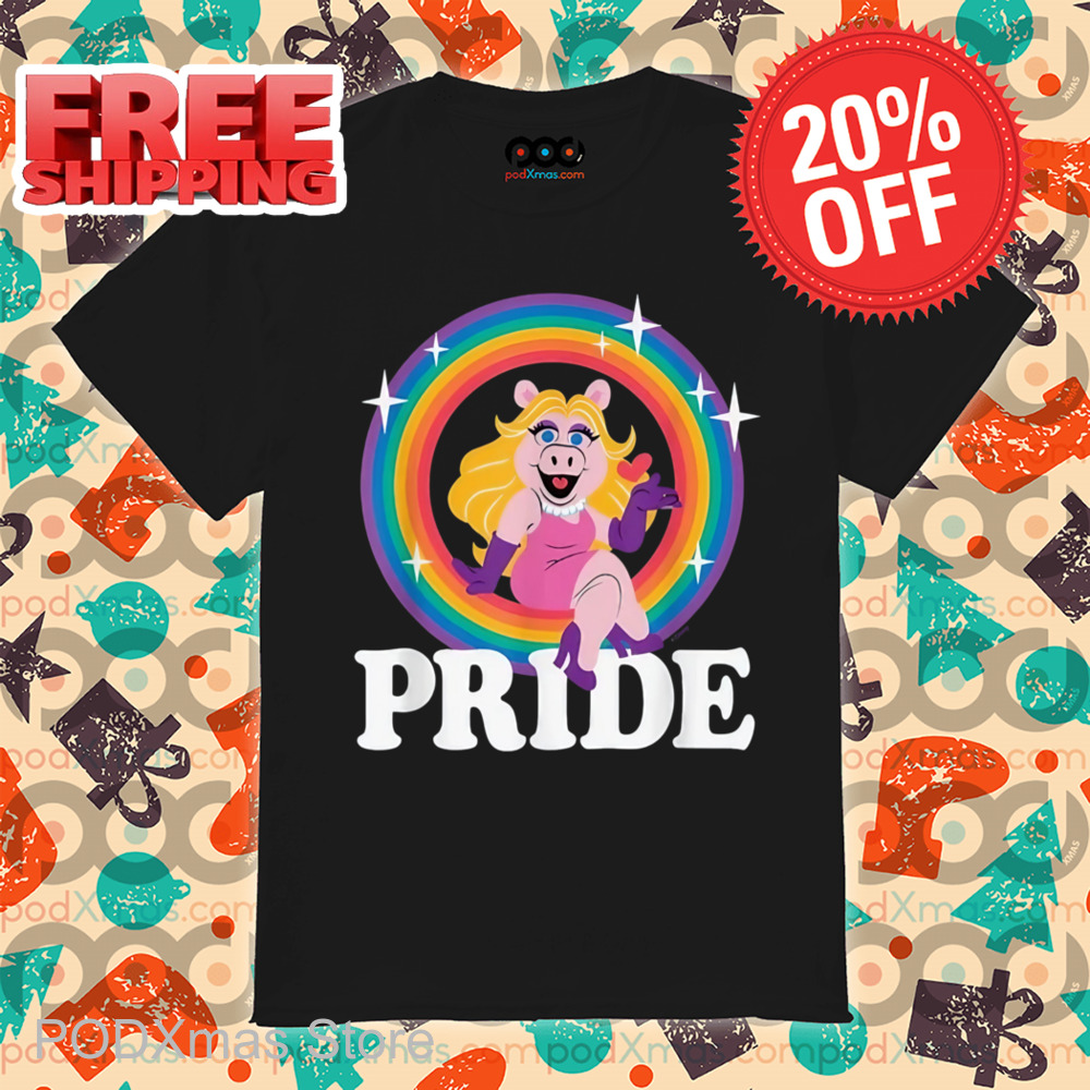 Rainbow LGBTQ Miss Piggy Pride Shirt