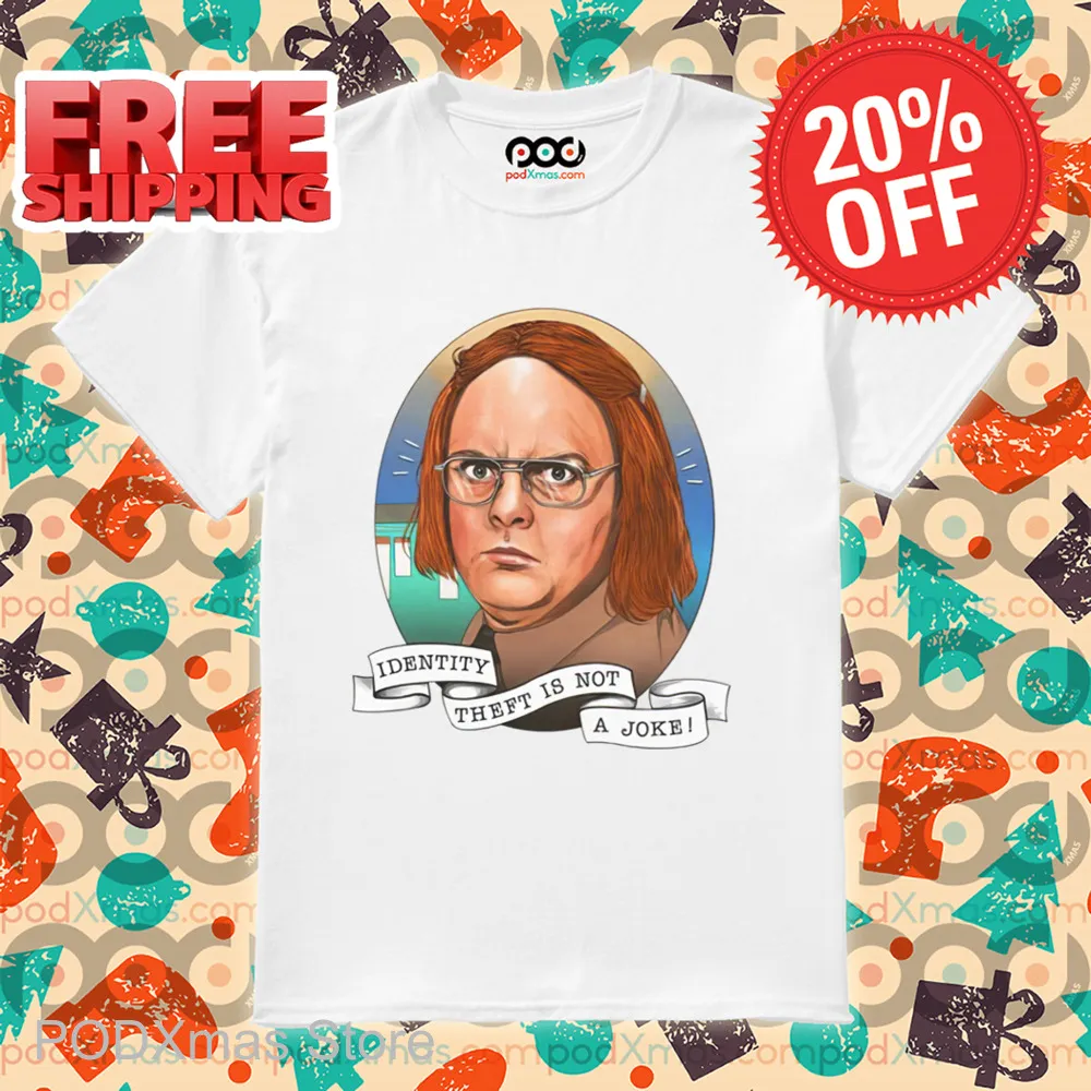 Rainn Wilson Identity Theft Is Not A Joke Shirt