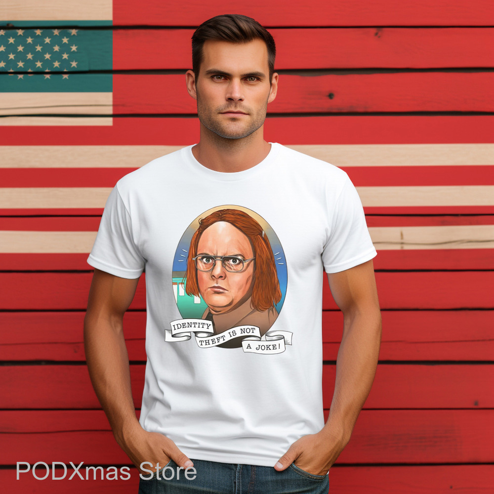 Rainn Wilson Identity Theft Is Not A Joke Shirt