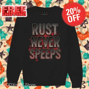 Rust Never Speeps Vintage Shirt