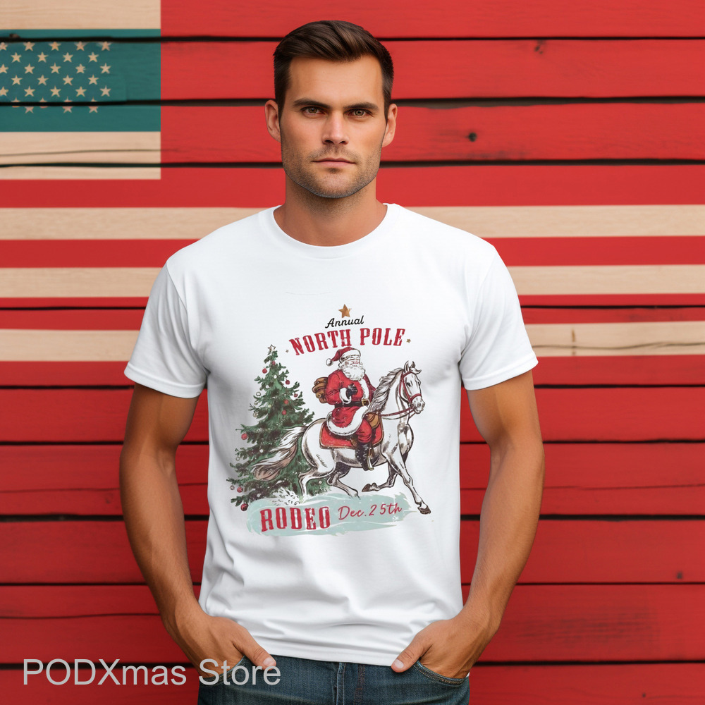 Santa Annual North Pole Rodeo Dec 25th Shirt