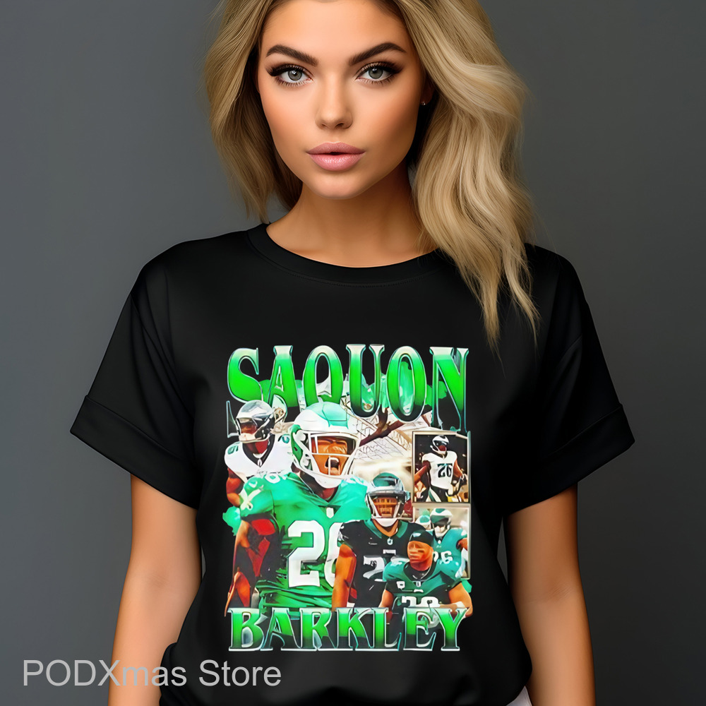Saquon Barkley Philadelphia Eagles NFL Bootleg Shirt